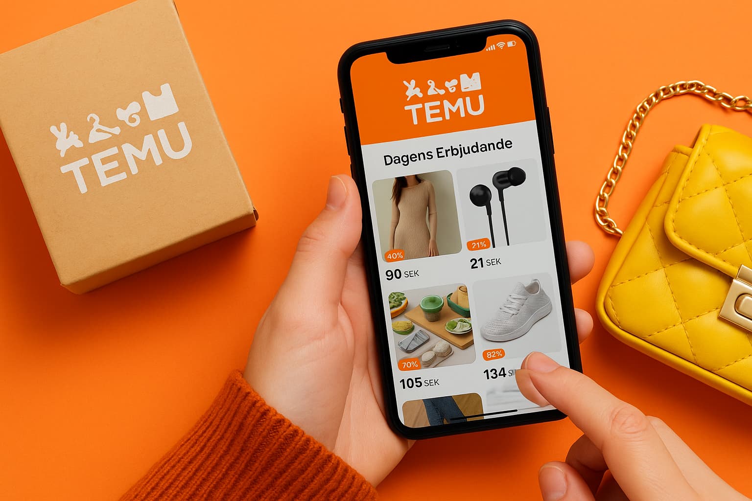 Dagens erbjudande på Temu – spara mer varje dag