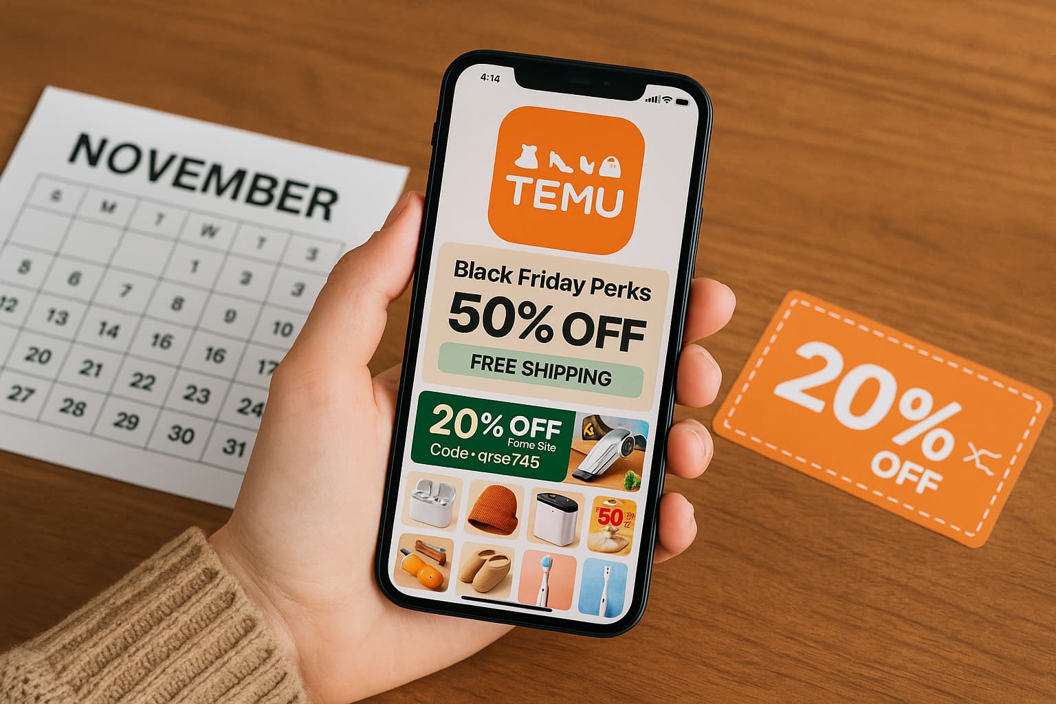 Senaste Temu rabattkod november 2025 – Spara stort på dina köp